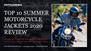 Top 10 summer motorcycle jackets 2020