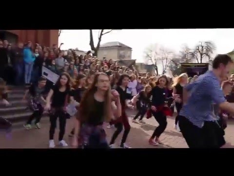 Sekcja taneczna rejonu Biała na posłaniu wolontariuszy w Siedlcach