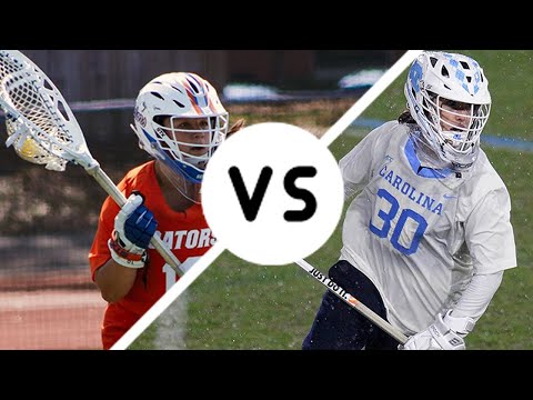 Sarah Reznick (Florida) vs. Taylor Moreno (UNC) - Women's Lacrosse Goalie Save Edit - 2/19/21