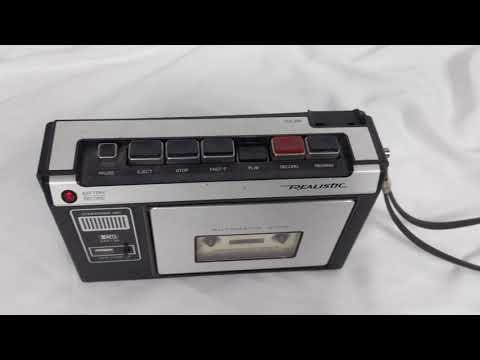 Vintage Realistic CTR-39 Model 14-819 Portable Cassette Tape Player/ Recorder image 15