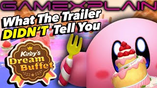 EVERYTHING Kirby's Dream Buffet Trailer Didn't Tell You! (Donut Kirby, Waddle Dees, Story & More)
