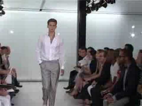 Cerruti Men's show SS09 preview