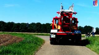 preview picture of video 'Follow Old Ladder Trucks / Hinterherfahrt Alte Drehleitern, Welzheim, Germany, 17.08.2014.'