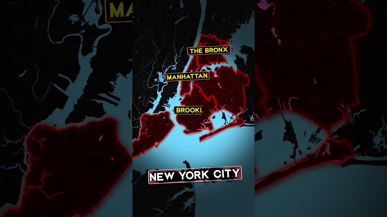 What is the Difference Between New York City, Long Island, and Manhattan?  #newyork #geography #usa