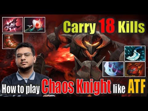 ATF'S CHAOS KNIGHT GOES WILD! ⚔️💥 18 KILLS! (Dota 2)