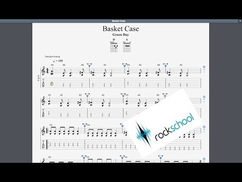 Basket Case Rockschool Grade 1 Guitar Play Along