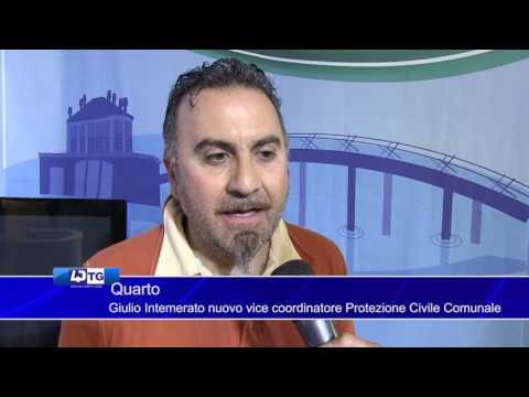 Quarto   Giulio Intemerato nuovo vice coordinatore Protezione Civile Comunale