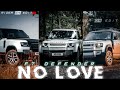 NO LOVE FT DEFENDER EDIT Attitude Status Whatsapp Status Defender Status No Love RIDER 04 EDIT