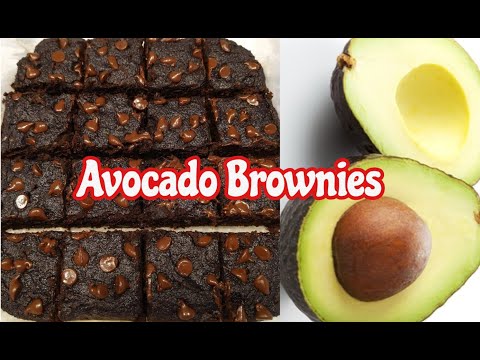 Rich and Fudgy Avocado Brownies | Avocado Brownies
