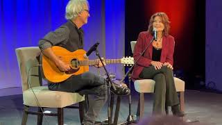 Rosanne Cash and John Leventhal, “The Wheel,” at Country Music Hall of Fame, September 19, 2023.