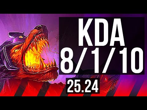 NASUS vs CHO'GATH (TOP) | 8/1/10 | NA Grandmaster | 25.24