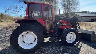 Tracteur &agrave; roues SAME EXPLORER 65 DT MED KJETTINGER, FRONTLASTER OG SKUFFE | Image 4 - Agroline