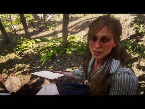 RDR2 - Sadie makes fun of Pearson's letter
