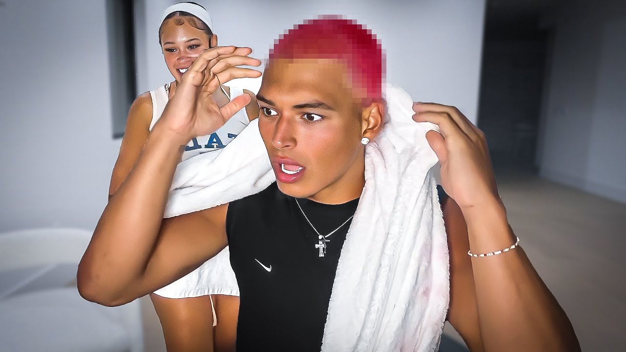 I Let Yonna Dye My Hair While I Was BLINDFOLDED ..