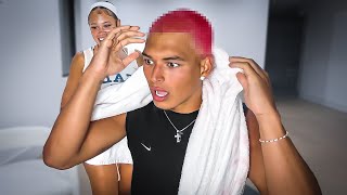 I Let Yonna Dye My Hair While I Was BLINDFOLDED .. MQDEFAULT Thumbnail