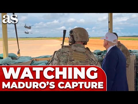 TRUMP's June SPOILER: WATCHING same Delta Force train for the MADURO CAPTURE