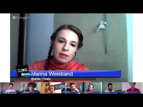 Jung+Naiv - Mit Marina Weisband (Piraten) - Hangout für Nicht- & Neuwähler