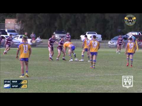 2017 Group 7 RL Round 7 1st Grade Highlight - Warilla-Lake South V Albion Park-Oak Flats