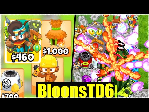 DIE NEUE SUPPORTAFFEN SCHIMPANSENTAKTIK! - Bloons TD6 [Deutsch/German]