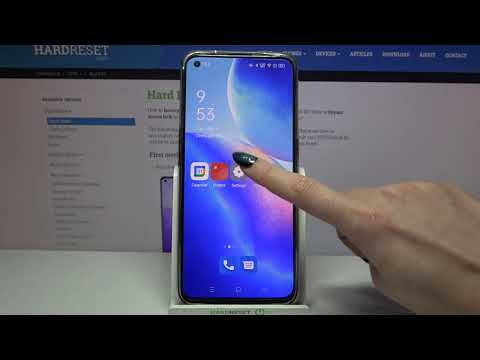 How to Turn On or Off High Contrast Text in OPPO Reno5 – Display Settings