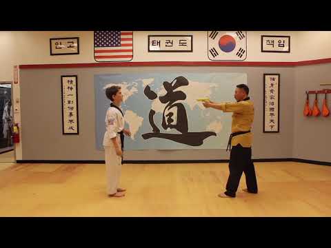 Elite Taekwondo Hadley - Handgun defense #1