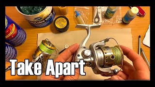 Professional Spinning Reel Service - Complete Shimano disassembly