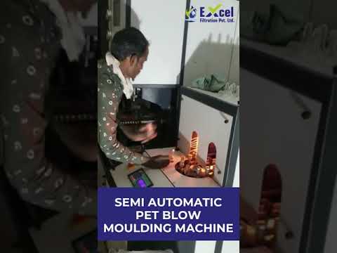Semi Automatic PET Bottle Blowing Machine - 2 Cavity