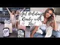 GET HOLIDAY READY WITH ME!!! LASHES,NAILS & BIKINI WAX!!!!?