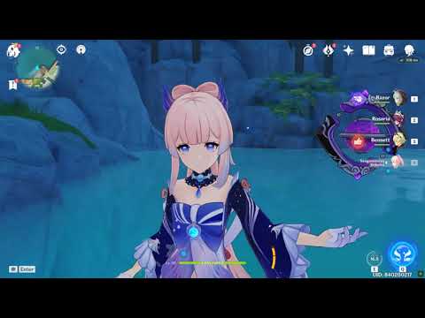 Kokomi's bug can walk in water now