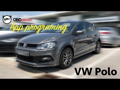 Volkswagen Polo 2017 -  OBDeleven (app programing) - needle sweep & stopwatch activation