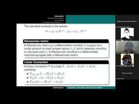 Associative, Coassociative and Cayley Submanifolds (Julieth Saavedra, Ph.D.) - Conferencia N°23