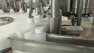 Stoppering and Capping Machine in Action | 40 BPM