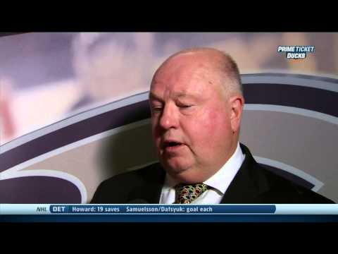 Bruce Boudreau post game press conference Anaheim Ducks vs Colorado Avalanche 10/2/13 NHL Hockey