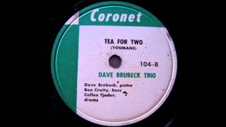 Dave Brubeck plays Blue Moon & Tea For Two.