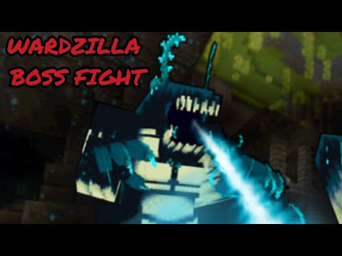 Minecraft Wardzilla Boss Fight ( Bedrock Addon )