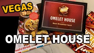 Excellent Breakfast at "OMELET HOUSE" W. Charleston Blvd, Las Vegas
