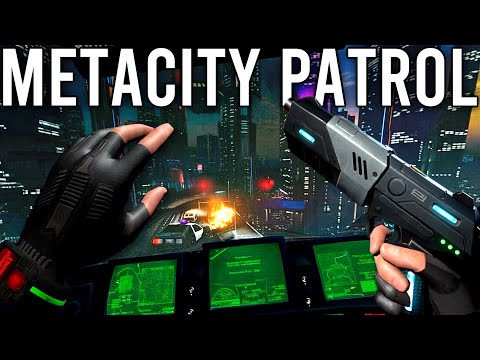 This New Indie VR Game Blew My Mind! Metacity Patrol on Meta Quest 3