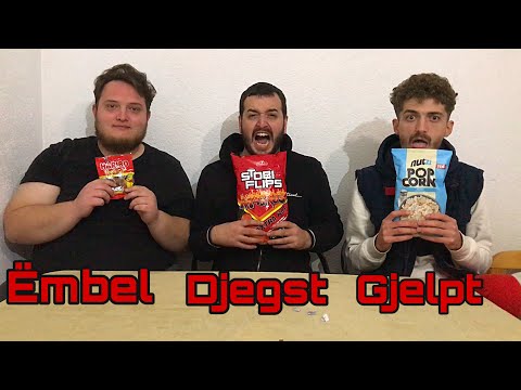 ËMBEL 🍫 DJEGST🌶 GJELPT 🥨 CHALLENGE | ARIZONRR