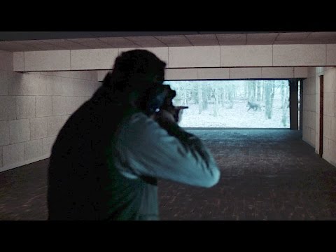 NL Hunts - Shooting instruction with running game at Seventer's shooting cinema