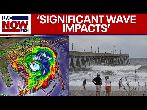 Video | Hurricane Erin brushing North Carolina's Outer Banks, NHC says | LiveNOW from FOX