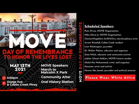 MOVE Day of Remembrance 2021