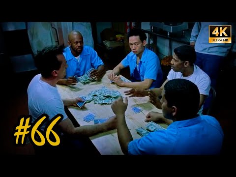 Poker game in Fox River! T-Bag and C-Note work together | Prison Break (66), 4K