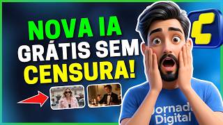 Nova IA gera vídeos, imagens e voz 100% GRÁTIS e SEM CENSURA! (Floyo)