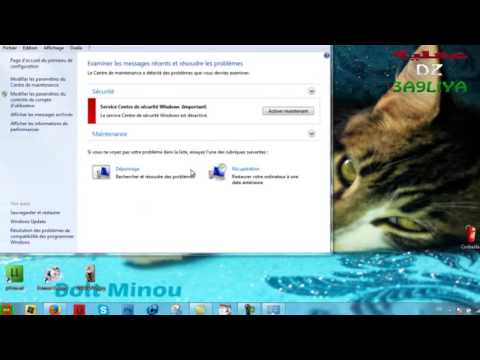 comment demarrer le service centre de securite