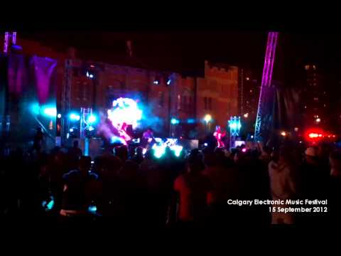 Adventure Club / The M Machine @ Calgary Electronic Music Festival 2012