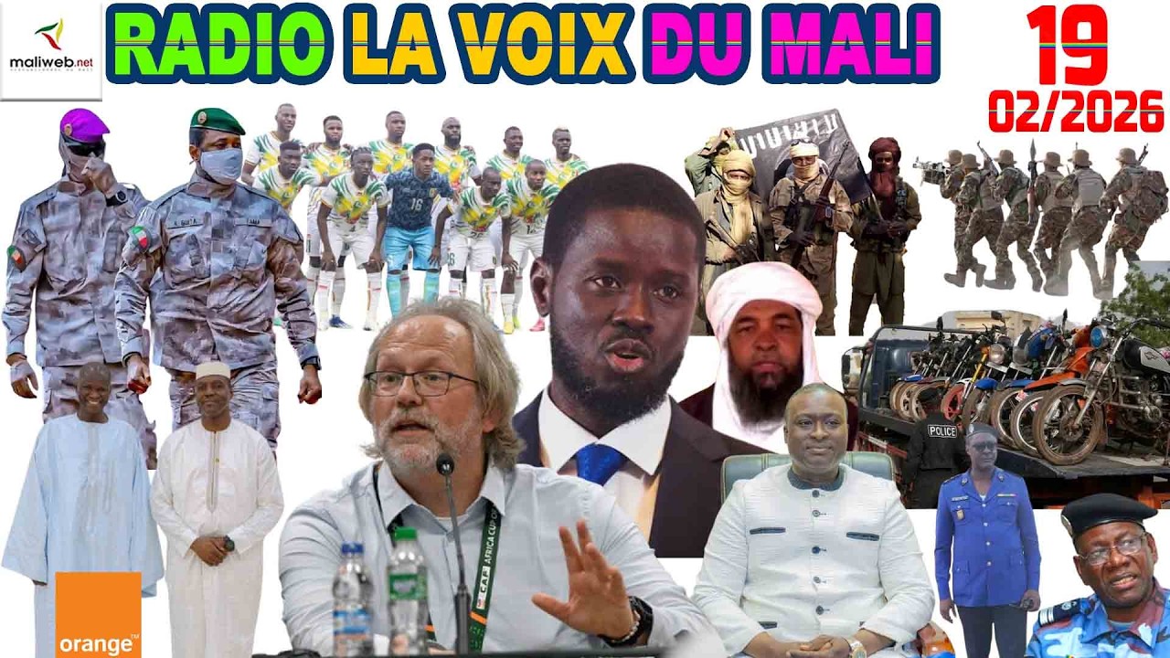 La Revue de Presse de la RADIO LA VOIX DU MALI du 19 Février 2026