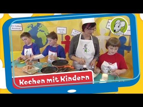 Hallo Benjamin! Rezept für Eierkuchen - mit Kindern kochen einfache Rezepte