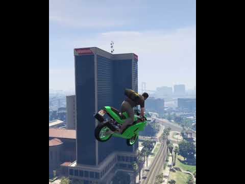 STUNT JUMP in GTA 5 #gtav #gtavonline #gta5 #gta #gaming #shorts
