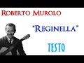 Roberto Murolo - Reginella | TESTO ᴴᴰ