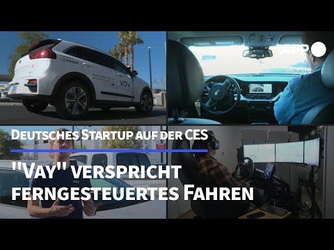 Technikmesse CES: Deutsches Startup zeigt ferngesteuertes Fahren | AFP